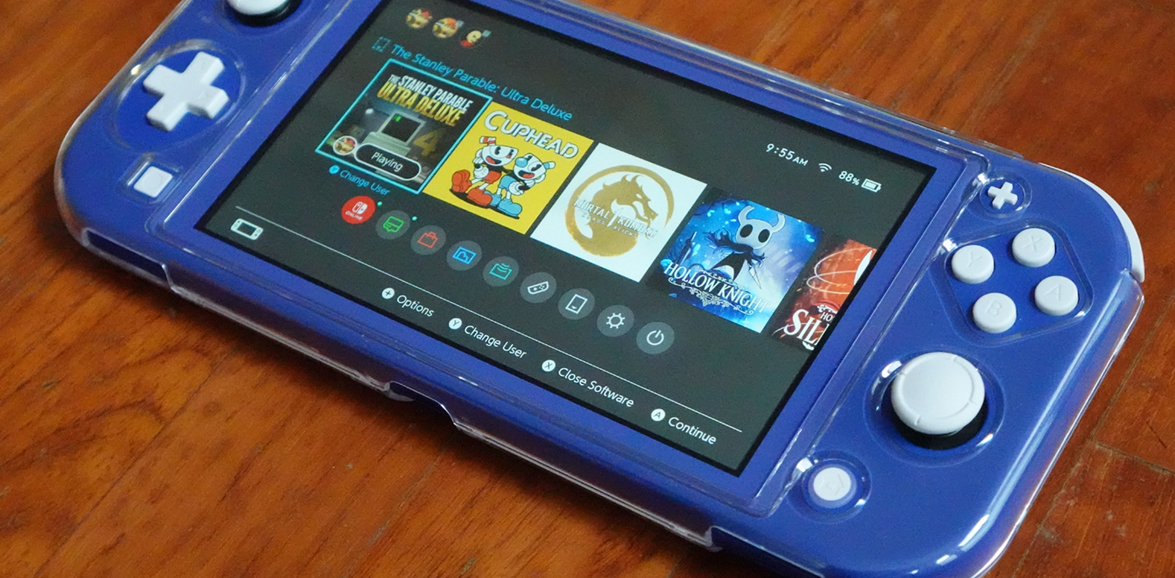 Nintendo Switch Lite Blue feat image